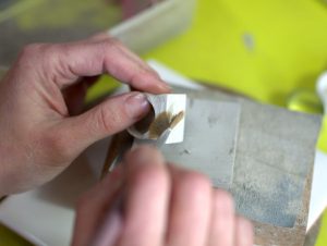 using the clay art of the silver clay courses at LR Silver jewellery www.lrsilverjewellery.co.uk