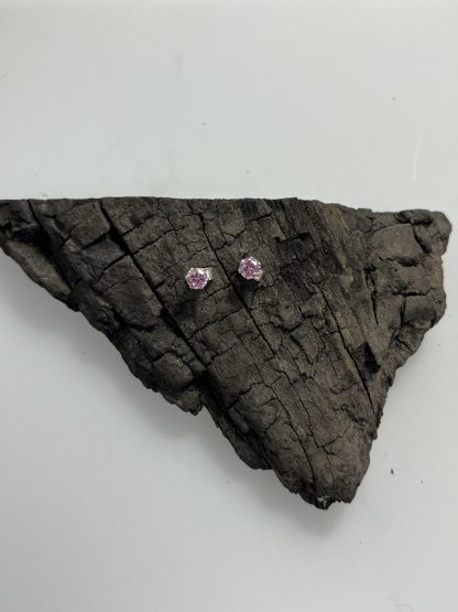 October tourmaline style pink birthstone earrings - Image 4