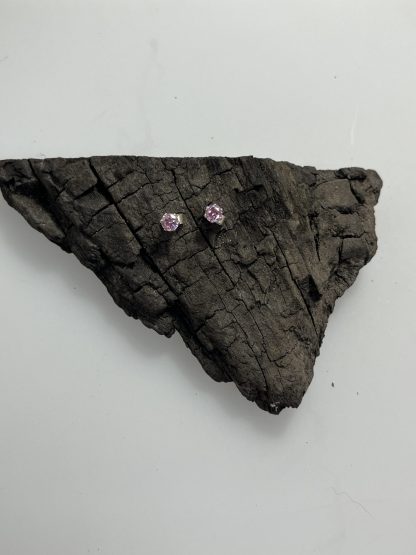October tourmaline style pink birthstone earrings - Image 3